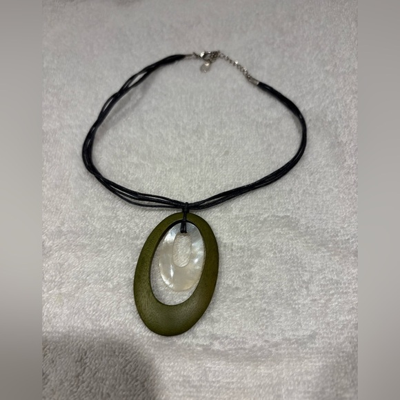 Boho Earth Tone Pendant Necklace Lot - Caracol & NW Brands - Set of 5 - Picture 6 of 10